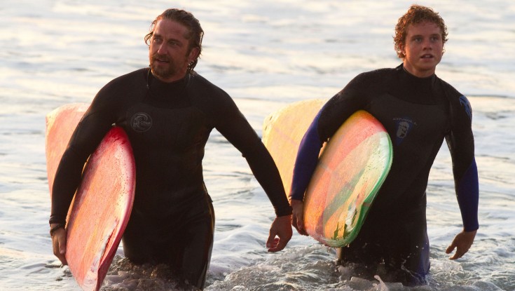 Gerard Butler Hangs Ten in ‘Chasing Mavericks’