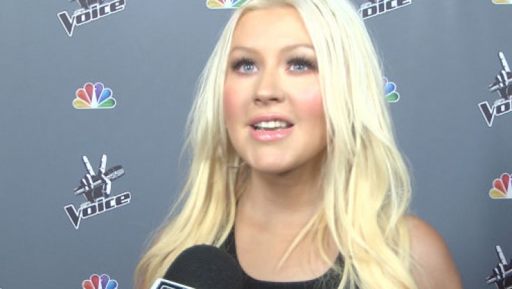 Aguilera makes surprise appearance at “The Voice” Season 4 screening premiere
