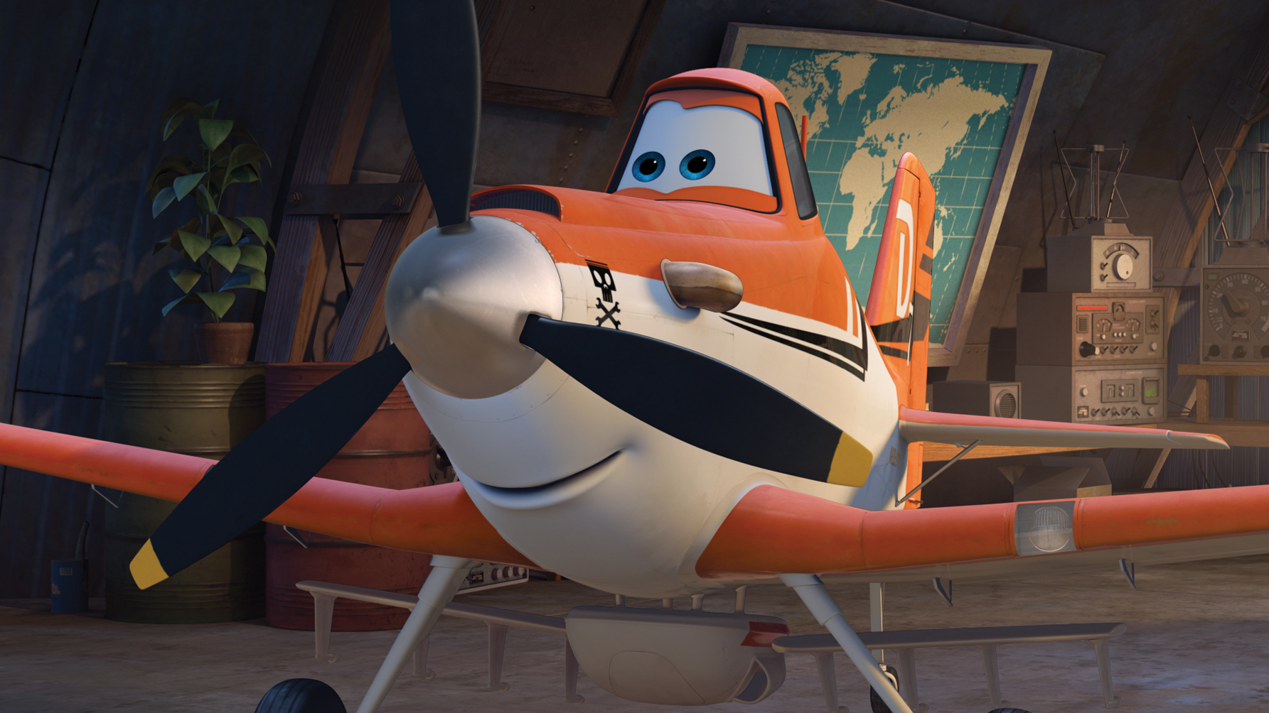 Dane Cook voices the character DUSTY in "PLANES." 
