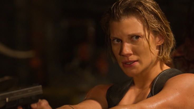 Katee Sackhoff Holds Her Own Against the Guys in ‘Riddick’ – 3 Photos