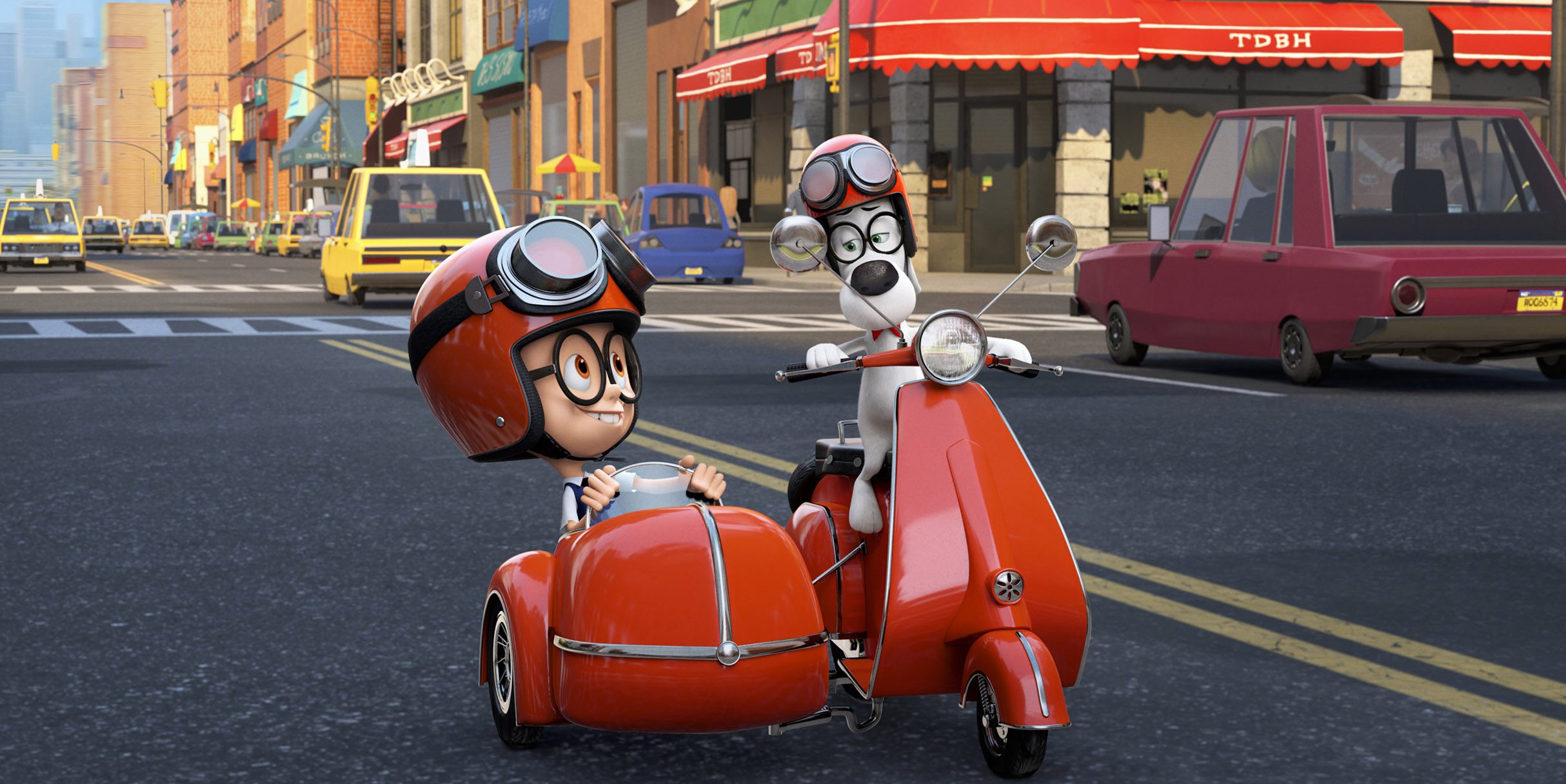 Mr. Peabody and Sherman Travel to 21st Century 3 Photos Front Row
