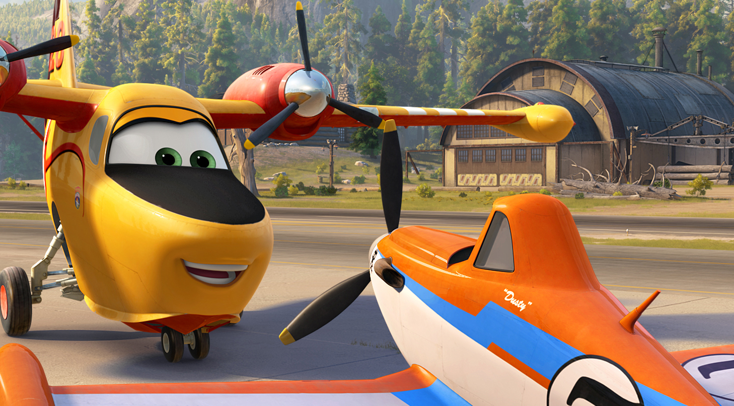 planes fire rescue dusty