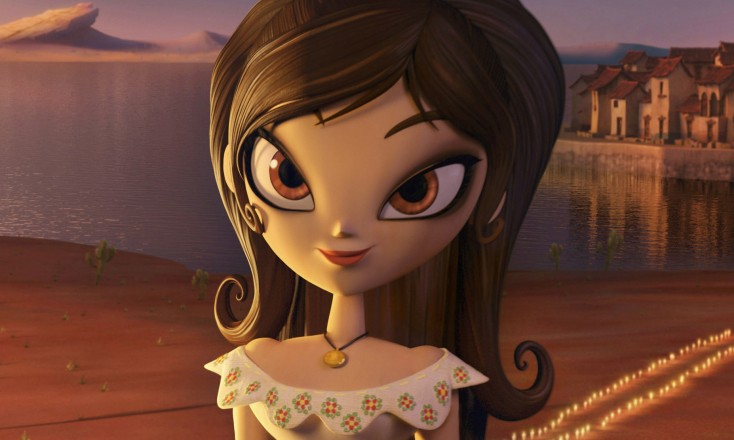 A Colorful New Chapter for Zoe Saldana in ‘Book of Life’