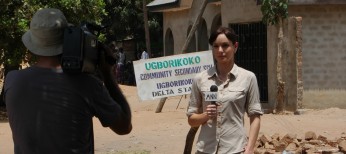 EXCLUSIVE: Sarah Wayne Callies Ventured to Rural Nigeria for Film – 3 Photos