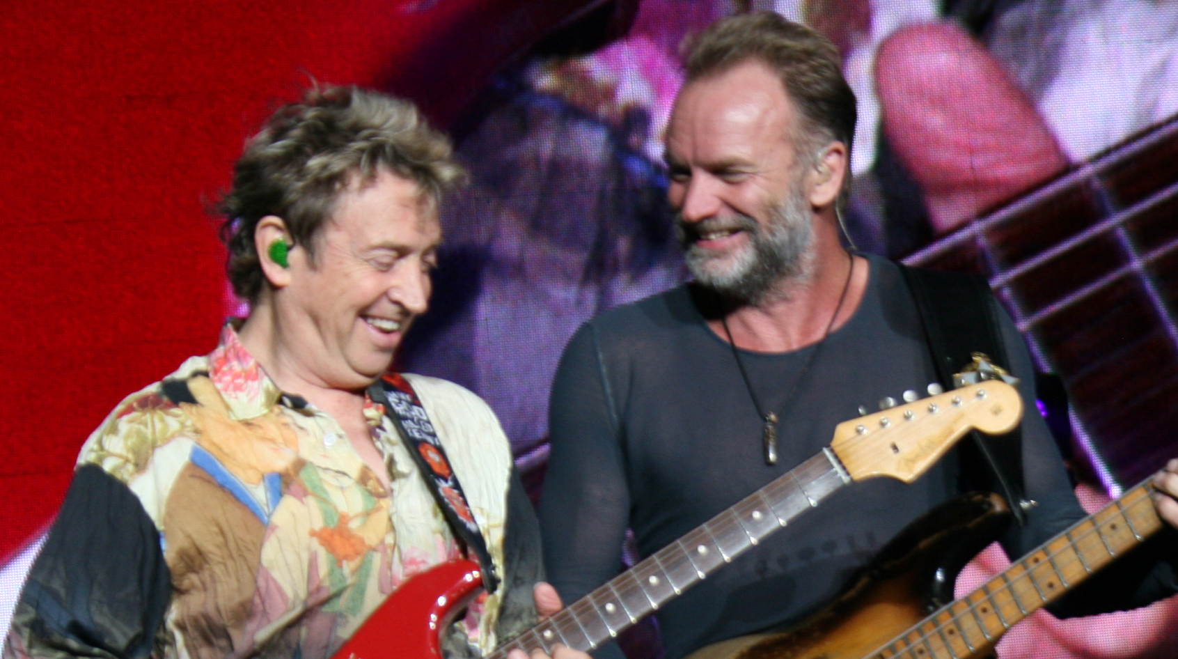 The Police Rock Group Andy Summers, Sting (Gordon Sumner)