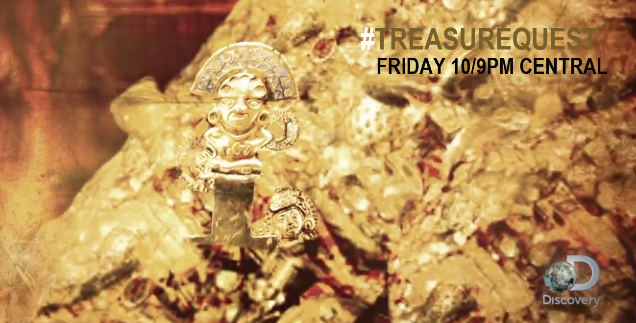 In Search Of Treasure On Discovery Channel Front Row Features