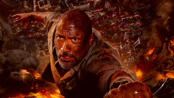 Photos: Dwayne Johnson Goes Up in a Blaze of Glory in ‘Skyscraper’