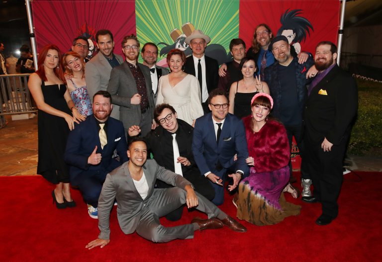 Anime Heroes Take Over The Regency Village Theater Front